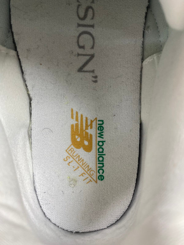 【中古品】【メンズ】 NEW BALANCE ニューバランス BEAUTY&YOUTH ML725WR1 ビューティ アンド ユース 別注 スニーカー 靴 163-250507-yn-03-min サイズ：27.0cm カラー：WHITE LIGHT GREY 万代Net店