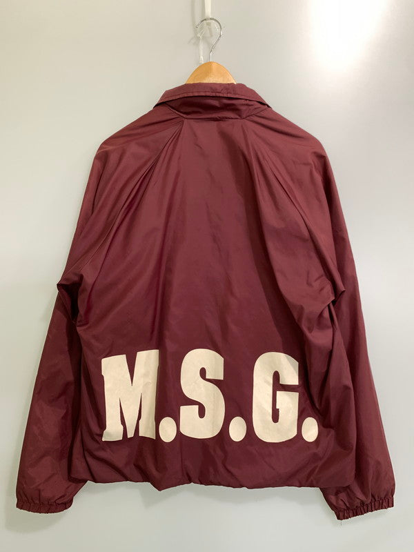【現状渡し品】【メンズ】 MURINA ムリナ 80S USA製 COACH JACKET コーチジャケット ライトアウター 146-250731-AS-33-min サイズ：L カラー：レッドブラウン 万代Net店