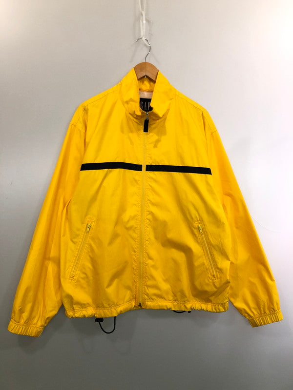 【中古品】【メンズ】 GAP ギャップ 紺タグ LS NYLON JACKET ナイロンジャケット 146-260423-zi-08-min サイズ：L カラー：イエロー 万代Net店