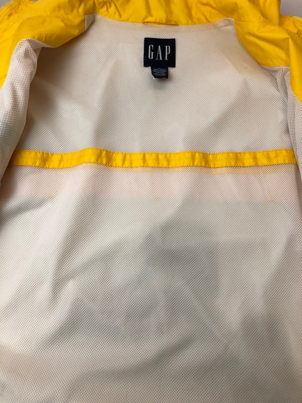 【中古品】【メンズ】 GAP ギャップ 紺タグ LS NYLON JACKET ナイロンジャケット 146-260423-zi-08-min サイズ：L カラー：イエロー 万代Net店