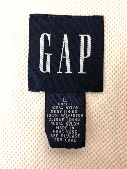 【中古品】【メンズ】 GAP ギャップ 紺タグ LS NYLON JACKET ナイロンジャケット 146-260423-zi-08-min サイズ：L カラー：イエロー 万代Net店