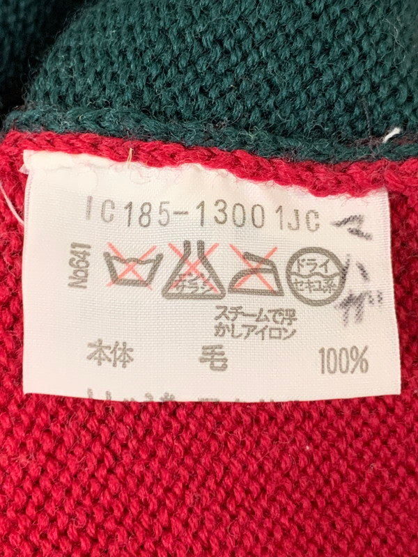 【中古品】【メンズ】 GAGMAN ギャグマン GOLF おじさん刺繍WOOL KNIT ゴルフ おじさん刺繍ウールニット トップス 146-260409-SH-08-min サイズ：4 カラー：マルチカラー 万代Net店