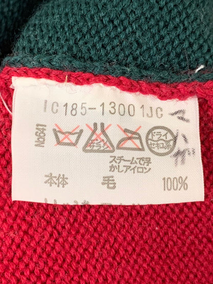 【中古品】【メンズ】 GAGMAN ギャグマン GOLF おじさん刺繍WOOL KNIT ゴルフ おじさん刺繍ウールニット トップス 146-260409-SH-08-min サイズ：4 カラー：マルチカラー 万代Net店