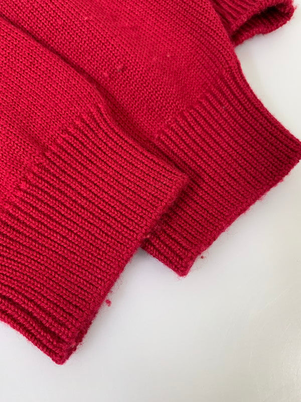 【中古品】【メンズ】 GAGMAN ギャグマン GOLF おじさん刺繍WOOL KNIT ゴルフ おじさん刺繍ウールニット トップス 146-260409-SH-08-min サイズ：4 カラー：マルチカラー 万代Net店