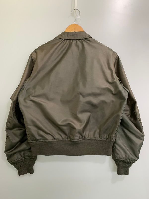 【現状渡し品】【メンズ】 U.S.AIR FORCE ウーエスエアフォース CWU-45P FLIGHT JACKET フライトジャケット 146-250503-ks-16-min サイズ：不明 カラー：オリーブ 万代Net店