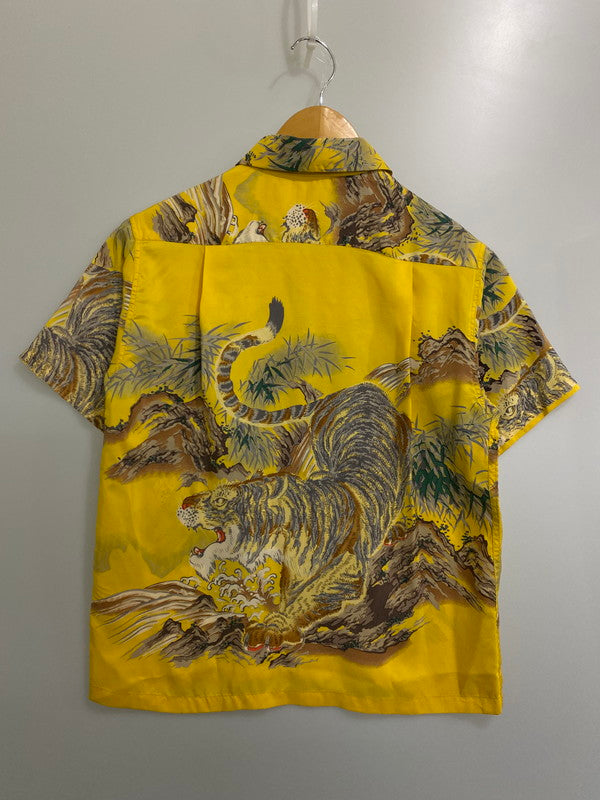 【中古品】【メンズ】 SUN SURF サンサーフ SPECIAL EDITION SS30213 PALM BREEZE TOGS SASA TORA SS ALOHA SHIRT アロハシャツ 145-250503-ks-27-min サイズ：XS カラー：イエロー系 万代Net店
