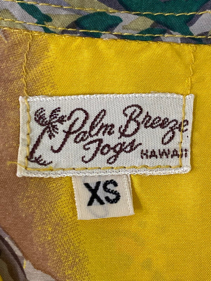 【中古品】【メンズ】 SUN SURF サンサーフ SPECIAL EDITION SS30213 PALM BREEZE TOGS SASA TORA SS ALOHA SHIRT アロハシャツ 145-250503-ks-27-min サイズ：XS カラー：イエロー系 万代Net店