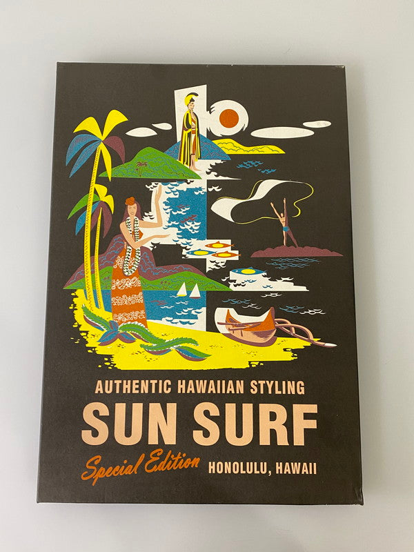 【中古品】【メンズ】 SUN SURF サンサーフ SPECIAL EDITION SS30213 PALM BREEZE TOGS SASA TORA SS ALOHA SHIRT アロハシャツ 145-250503-ks-27-min サイズ：XS カラー：イエロー系 万代Net店