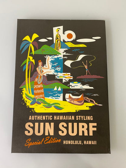 【中古品】【メンズ】 SUN SURF サンサーフ SPECIAL EDITION SS30213 PALM BREEZE TOGS SASA TORA SS ALOHA SHIRT アロハシャツ 145-250503-ks-27-min サイズ：XS カラー：イエロー系 万代Net店