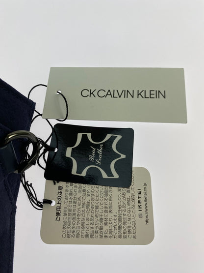 【中古品】【メンズ/レディース】 CALVIN KLEIN カルバンクライン CLUTCH BAG クラッチバッグ カバン 188-250520-AS-18-min カラー：ネイビー 万代Net店