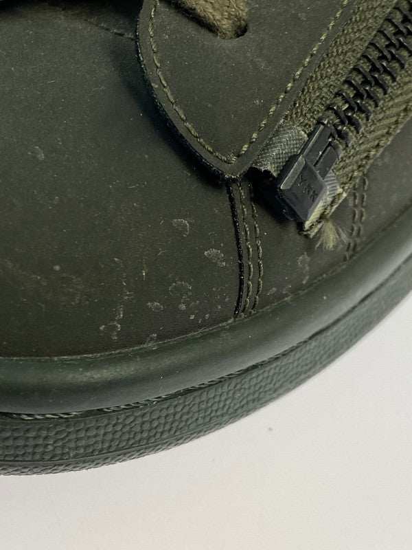【中古品】【メンズ】 Y-3 ワイスリー CG3208 ×ADIDAS ORIGINALS STAN ZIP DARK OLIVE 163-250524-ks-09-min サイズ：27cm カラー：グレー/カーキ 万代Net店