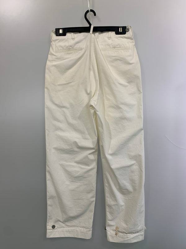 【現状渡し品】【メンズ】 NIGEL CABOURN STRAIGHT PANT 8036-00-50008 ナイジェルケーボン ストレートパンツ ボトムス 156-260706-yn-03-min サイズ：30 カラー：ホワイト 万代Net店