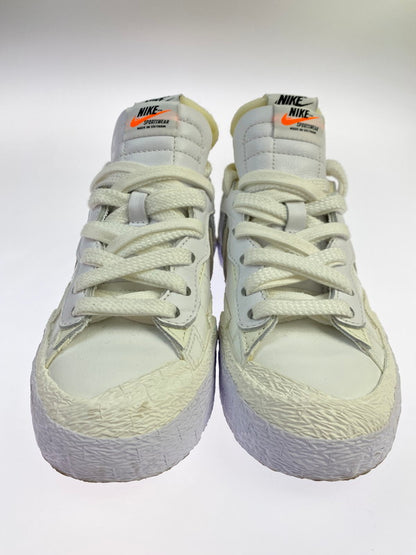 【中古品】【レディース】 NIKE ナイキ BLAZER LOW / SACAI DM6443-100 ブレーザー ロー サカイ スニーカー 靴 166-250509-yn-20-min サイズ：23.0cm US4 カラー：WHITE/SAIL-WHITE 万代Net店