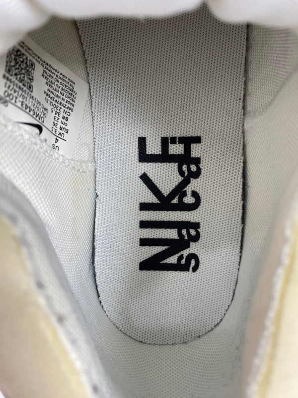 【中古品】【レディース】 NIKE ナイキ BLAZER LOW / SACAI DM6443-100 ブレーザー ロー サカイ スニーカー 靴 166-250509-yn-20-min サイズ：23.0cm US4 カラー：WHITE/SAIL-WHITE 万代Net店