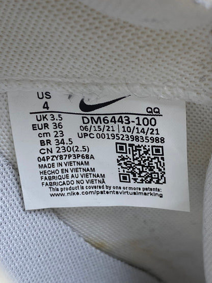 【中古品】【レディース】 NIKE ナイキ BLAZER LOW / SACAI DM6443-100 ブレーザー ロー サカイ スニーカー 靴 166-250509-yn-20-min サイズ：23.0cm US4 カラー：WHITE/SAIL-WHITE 万代Net店