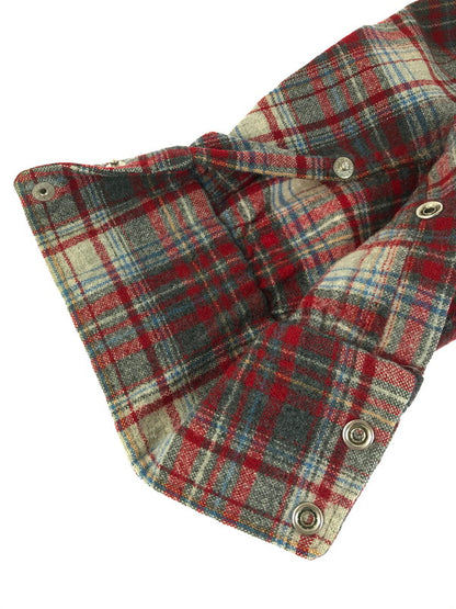 【中古品】【メンズ】 PENDLETON ペンドルトン 70'S WOOL WESTERN SHIRT 70年代 ウール ウエスタン シャツ 長袖シャツ 146-251027-na-06-tag サイズ：L カラー：レッド系 万代Net店