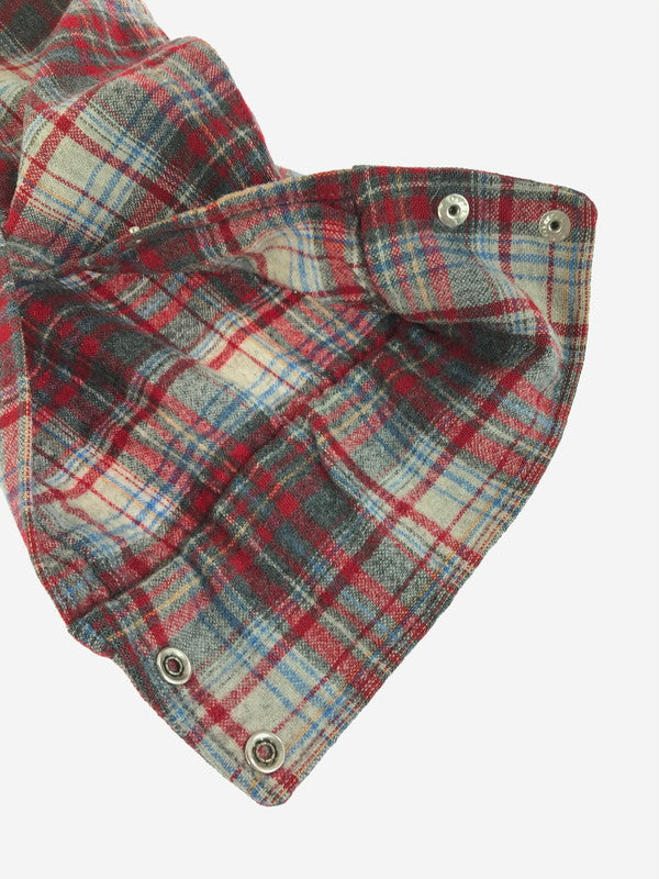 【中古品】【メンズ】 PENDLETON ペンドルトン 70'S WOOL WESTERN SHIRT 70年代 ウール ウエスタン シャツ 長袖シャツ 146-251027-na-06-tag サイズ：L カラー：レッド系 万代Net店