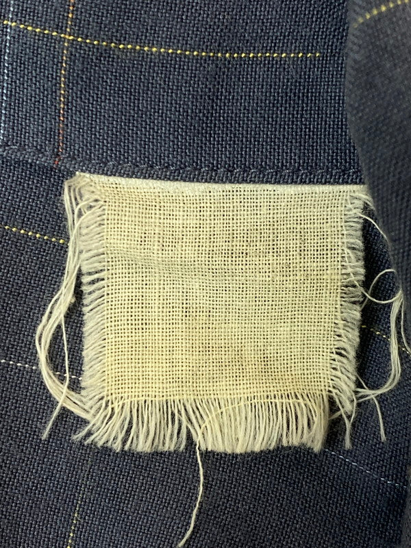 【中古品】【メンズ】 SUGAR CANE シュガーケーン RAYON SHIRT レーヨンシャツ メンズ トップス 長そで コバート チェック オープン シャツ 145-250620-em-11-min カラー：グレー系 万代Net店