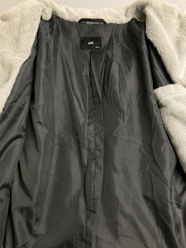 【現状渡し品】【メンズ】 HARE ハレ HA030089TO BIGカラーファーブルゾン 147-251018-ks-40-min サイズ：M カラー：グレー 万代Net店