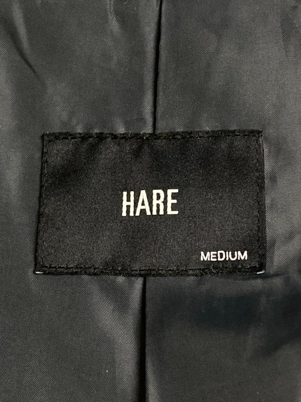 【現状渡し品】【メンズ】 HARE ハレ HA030089TO BIGカラーファーブルゾン 147-251018-ks-40-min サイズ：M カラー：グレー 万代Net店