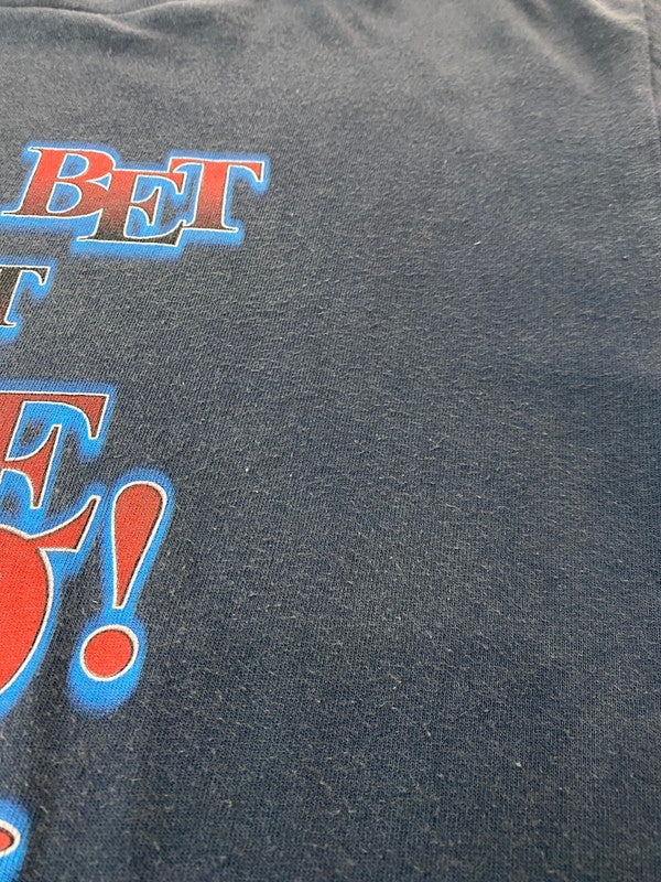 【中古品】【メンズ】 WWE 90S STONE COLD SNAKE EYE TEE Tシャツ トップス 146-250710-ks-20-min サイズ：L カラー：ネイビー 万代Net店