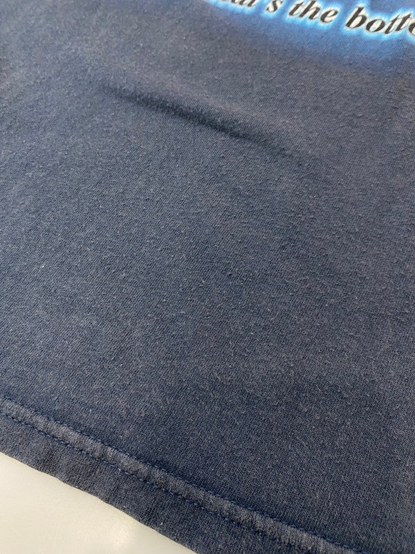 【中古品】【メンズ】 WWE 90S STONE COLD SNAKE EYE TEE Tシャツ トップス 146-250710-ks-20-min サイズ：L カラー：ネイビー 万代Net店