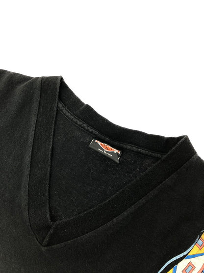 【現状渡し品】【メンズ】 HARLEY DAVIDSON ハーレーダビッドソン 1993 NATIVE AMERICAN TEE ネイティブ アメリカン Tシャツ トップス 146-260607-rt-22-tagh サイズ：L カラー：ブラック 万代Net店