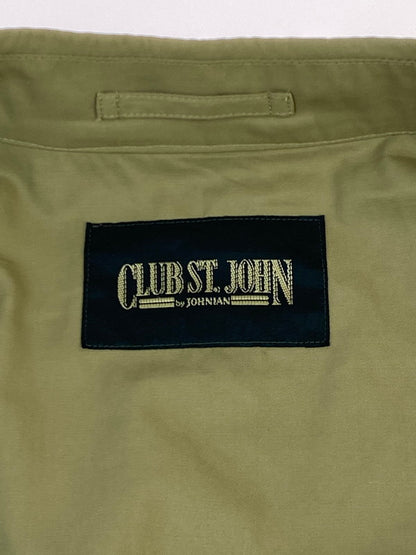 【中古品】【メンズ】 CLUB ST.JOHN クラブ セントジョン LONG COAT ロングコート メンズ アウター 146-260410-KS-16-min サイズ：不明 カラー：グリーン系 万代Net店