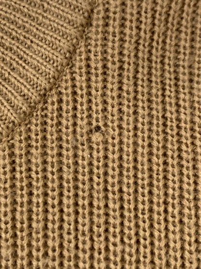 【中古品】【メンズ】 MCGREGOR マックレガー HALF BUTTON KNIT ハーフボタンニット トップス 146-260617-yn-21-min サイズ：表記不明 下記参照 カラー：ベージュブラウン 万代Net店
