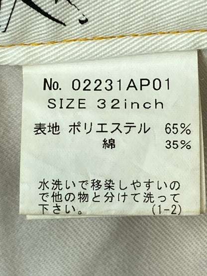 【中古品】【メンズ】 HYSTERIC GLAMOUR ヒステリックグラマー DICKIES 23SS HG KINKY CARD DOUBLE KNEE WORK PANT 02231AP01 ディッキーズ ダブルニー ワークパンツ ボトムス 151-250517-yn-19-min サイズ：32inch カラー：イエロー 万代Net店