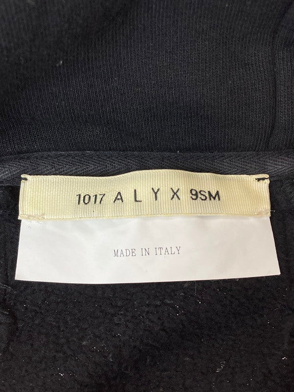 【中古品】【メンズ】 ALYX PULLOVER HOODIE S20-ALYX-AAM アリクス プルオーバーフーディー パーカー トップス 141-250508-yn-26-min サイズ：L カラー：ブラック 万代Net店