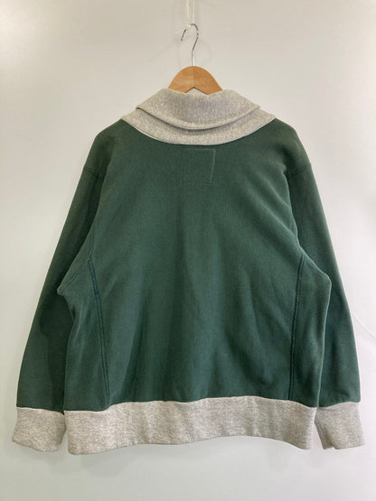 【現状渡し品】【メンズ】 Riding High ライディングハイ REVERSE WEAVE REMAKE CARDIGAN カーディガン 140-250518-ks-04-min サイズ：不明 カラー：グリーン/グレー 万代Net店