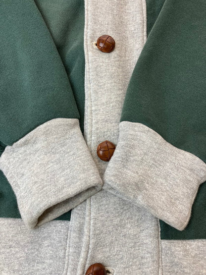 【現状渡し品】【メンズ】 Riding High ライディングハイ REVERSE WEAVE REMAKE CARDIGAN カーディガン 140-250518-ks-04-min サイズ：不明 カラー：グリーン/グレー 万代Net店