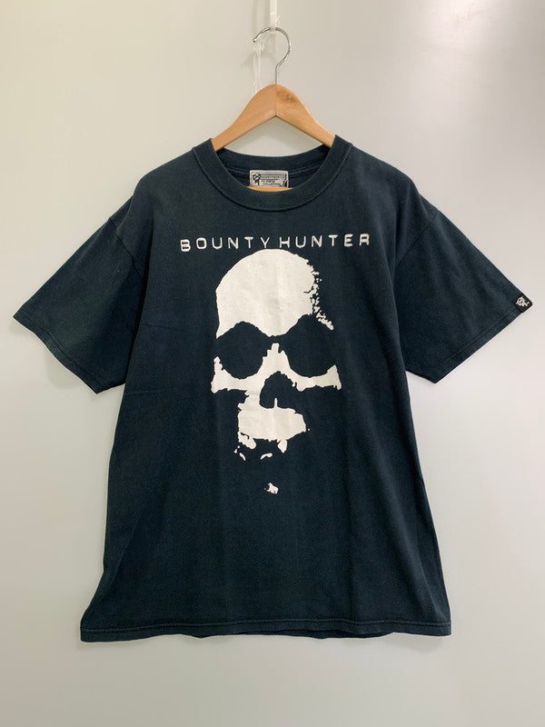 【中古品】【メンズ】 BOUNTY HUNTER バウンティーハンター 90-00'S NO MERCY COLLECTION PRINT TEE Tシャツ トップス 142-250504-ks-10-min サイズ：L カラー：ネイビー系 万代Net店
