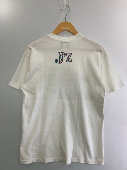 【中古品】【メンズ】 JIMMY'Z 80-90's WOODY WAGON PRINT TEE ジミーズ プリントTシャツ 半袖Tシャツ トップス 146-250508-yn-01-min サイズ：M カラー：ホワイト 万代Net店