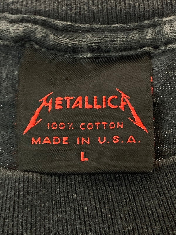【中古品】【メンズ】 METALLICA DON'T TREAD ON ME 1992 TOUR TEE ツアーTシャツ 半袖Tシャツ トップス 146-250507-yn-20-min サイズ：L カラー：ブラック 万代Net店