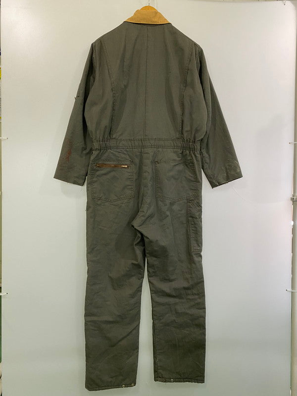 【現状渡し品】【メンズ】 KEY INPERIAL キー・インペリアル オールインワン ジャンプスーツ USA製 TALONジップ アメリカ製 ツナギ 157-251216-em-03-min カラー：オリーブカーキ 万代Net店