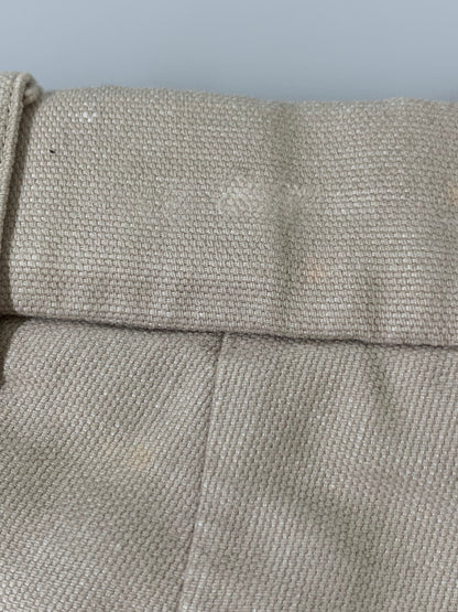 【中古品】【メンズ】 VISVIM ビズビム HIGH-WATER SLACKS PANTS VS0001657 ハイウォーター スラックス パンツ メンズ ボトムス 151-260710-em-64-min サイズ：M カラー：アイボリー 万代Net店