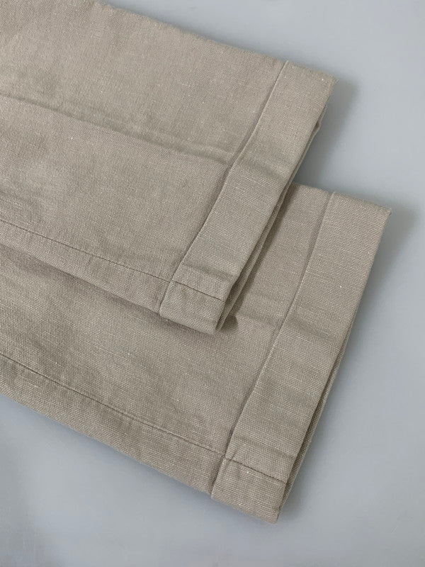 【中古品】【メンズ】 VISVIM ビズビム HIGH-WATER SLACKS PANTS VS0001657 ハイウォーター スラックス パンツ メンズ ボトムス 151-260710-em-64-min サイズ：M カラー：アイボリー 万代Net店