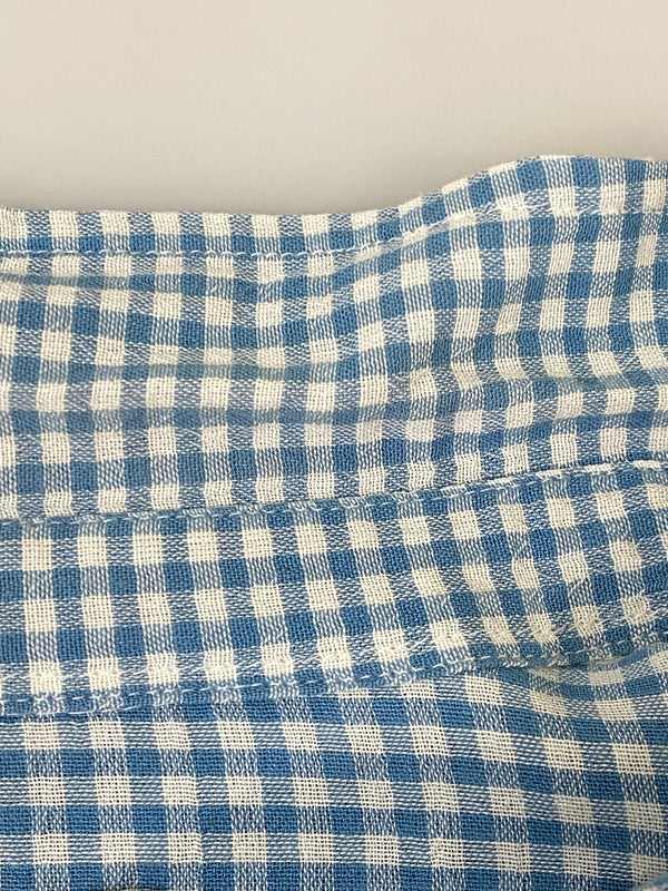 【中古品】【メンズ】 PATAGONIA パタゴニア ORGANIC COTTON SHIRT オーガニック コットンシャツ 53833 メンズ 長袖シャツ 144-260702-hu-30-min サイズ：Ｓ カラー：ブルー/ホワイト（ギンガムチェック） 万代Net店