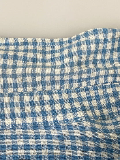 【中古品】【メンズ】 PATAGONIA パタゴニア ORGANIC COTTON SHIRT オーガニック コットンシャツ 53833 メンズ 長袖シャツ 144-260702-hu-30-min サイズ：Ｓ カラー：ブルー/ホワイト（ギンガムチェック） 万代Net店