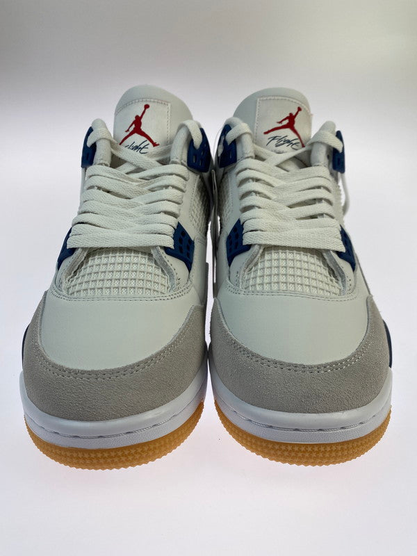 【LIFTる。景品】【中古】【メンズ】 NIKE ナイキ AIR JORDAN 4 RETRO SP DR5415-100 エア ジョーダン 4 レトロ スペシャル スニーカー 靴 160-250509-yn-11-min サイズ：28.0cm US10 カラー：SUMIIT WHITE/WHITE-NAVY 万代Net店