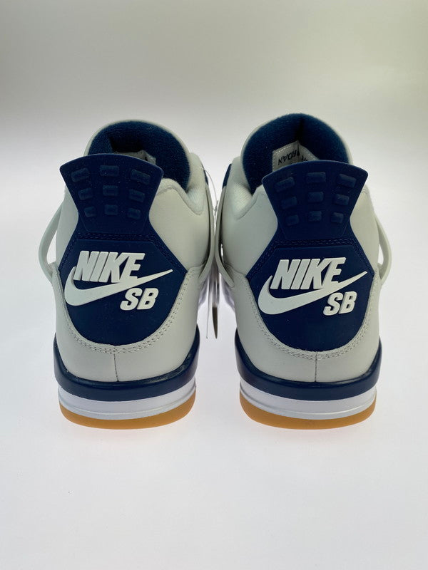 【LIFTる。景品】【中古】【メンズ】 NIKE ナイキ AIR JORDAN 4 RETRO SP DR5415-100 エア ジョーダン 4 レトロ スペシャル スニーカー 靴 160-250509-yn-11-min サイズ：28.0cm US10 カラー：SUMIIT WHITE/WHITE-NAVY 万代Net店