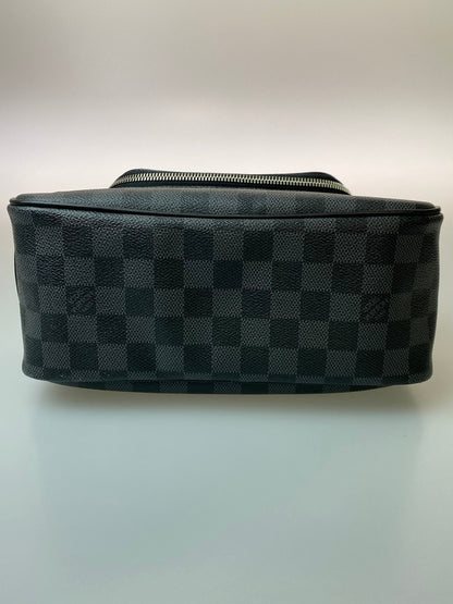 【中古品】【メンズ/レディース】 LOUIS VUITTON ルイ・ヴィトン ダミエグラフィット トワレ ポーチ N47625 BA2105 179-250517-yn-20-min カラー：ブラック 万代Net店