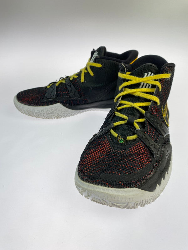 【現状渡し品】【レディース】 NIKE ナイキ KYRIE 7 RAYGUNS CT4080-001 カイリー７ レイガンズ レディース スニーカー 靴 シューズ 166-250519-em-18-min サイズ：23.5cm カラー：ブラック/ゴールド 万代Net店