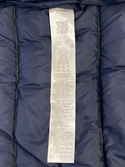 【中古品】【メンズ】 ARMANI EXCHANGE アルマーニ エクスチェンジ ダウンジャケット メンズ アウター コート 141-251214-em-27-min サイズ：アメリカサイズ XS カラー：ブラウン 万代Net店