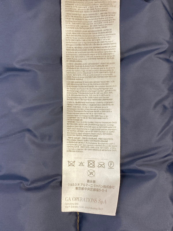 【中古品】【メンズ】 ARMANI EXCHANGE アルマーニ エクスチェンジ ダウンジャケット メンズ アウター コート 141-251214-em-27-min サイズ：アメリカサイズ XS カラー：ブラウン 万代Net店