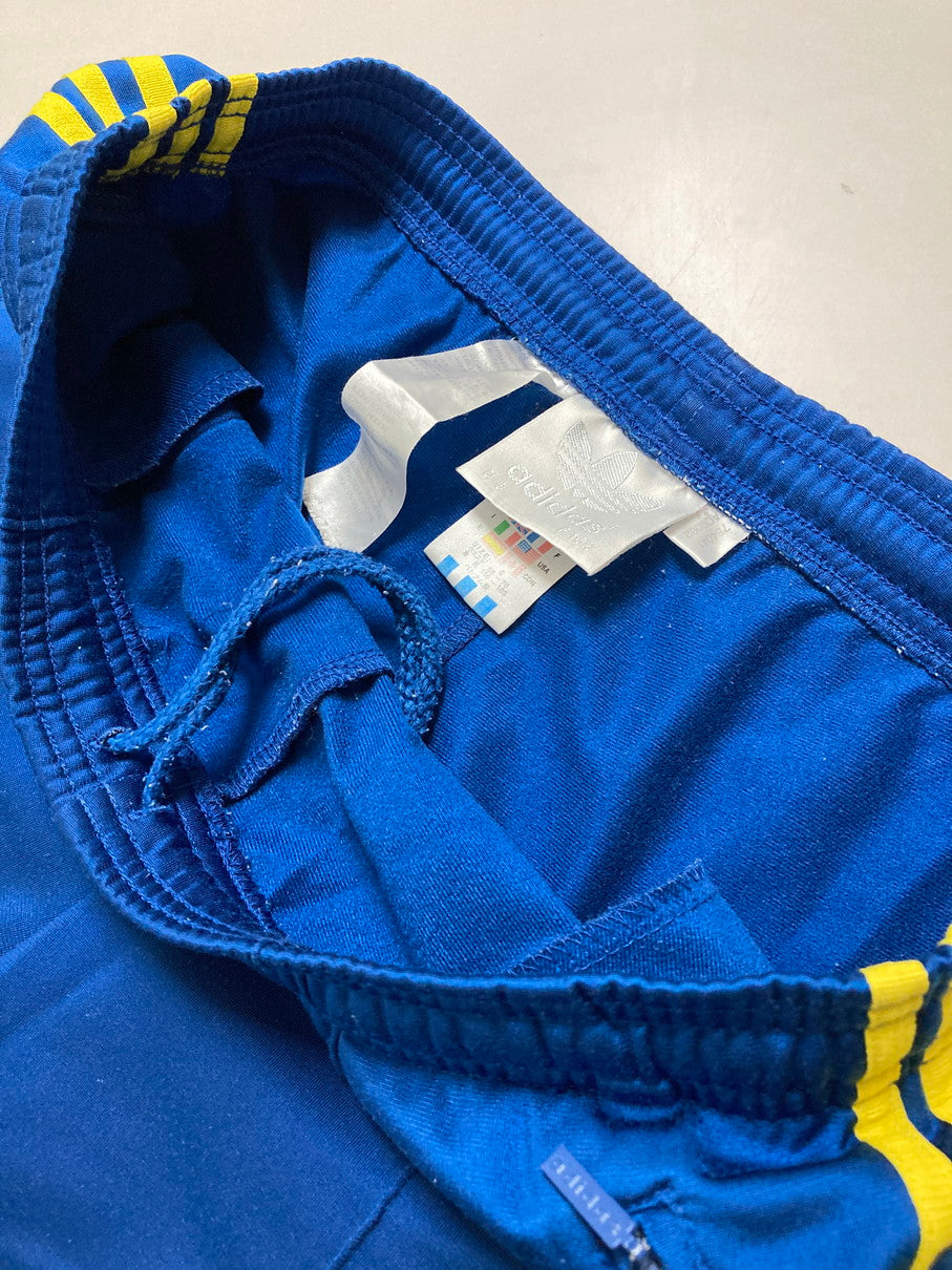 【現状渡し品】【メンズ】 adidas アディダス 80S TRACK PANT トラックパンツ ボトムス 157-250713-AS-29-min サイズ：S カラー：ブルー 万代Net店