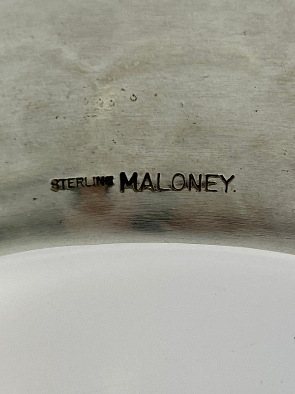 【中古品】【メンズ/レディース】 NAVAJO ナバホ LEONARD MALONEY STERLING SILVER バングル レオナルド マロニー スターリングシルバー アクセサリー 191-250520-em-28-min カラー：シルバー 万代Net店