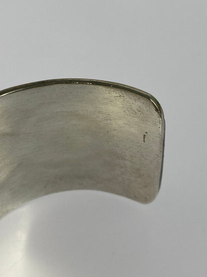 【中古品】【メンズ/レディース】 NAVAJO ナバホ LEONARD MALONEY STERLING SILVER バングル レオナルド マロニー スターリングシルバー アクセサリー 191-250520-em-28-min カラー：シルバー 万代Net店
